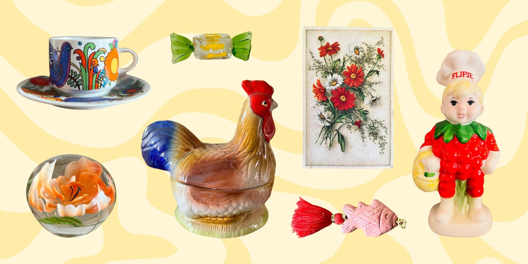 7 Dopamine decor finds bij Happlify Crew Sofia's Brocante - Happlify
