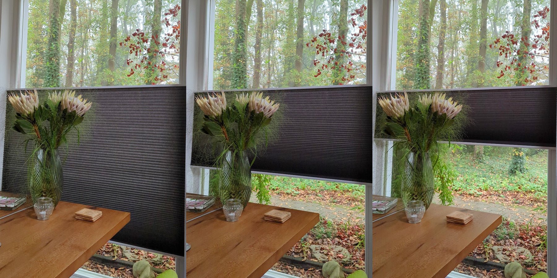 Meer rust en sfeer in huis met plisségordijnen