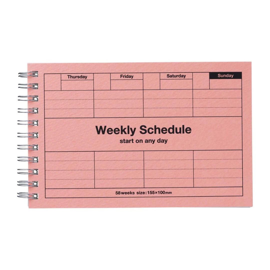 Weekplanner van Roppongi | categorie:boeken-invulboeken