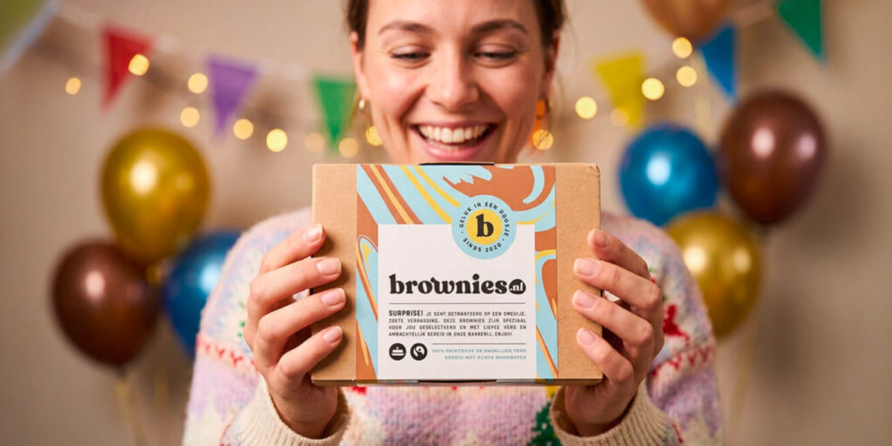 Cadeau inspiratie: verras iemand met brownies per post