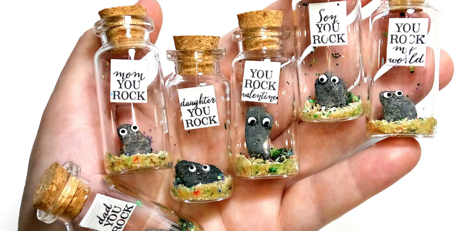 Tiny & happy find: You Rock in een flesje
