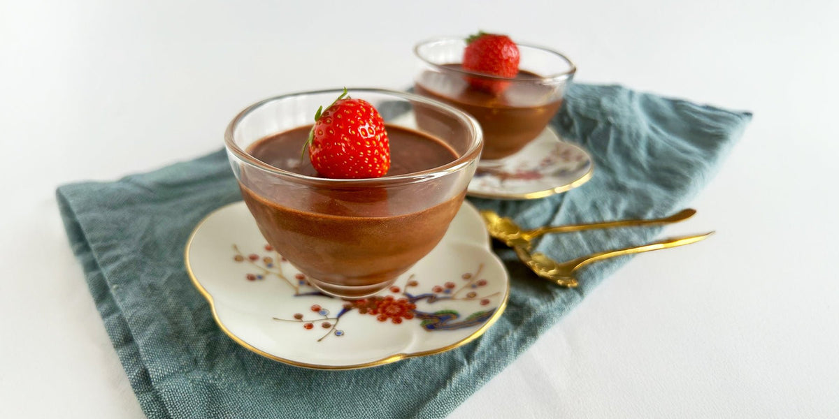 Hōjicha: de geroosterde Japanse thee chocolademousse recept