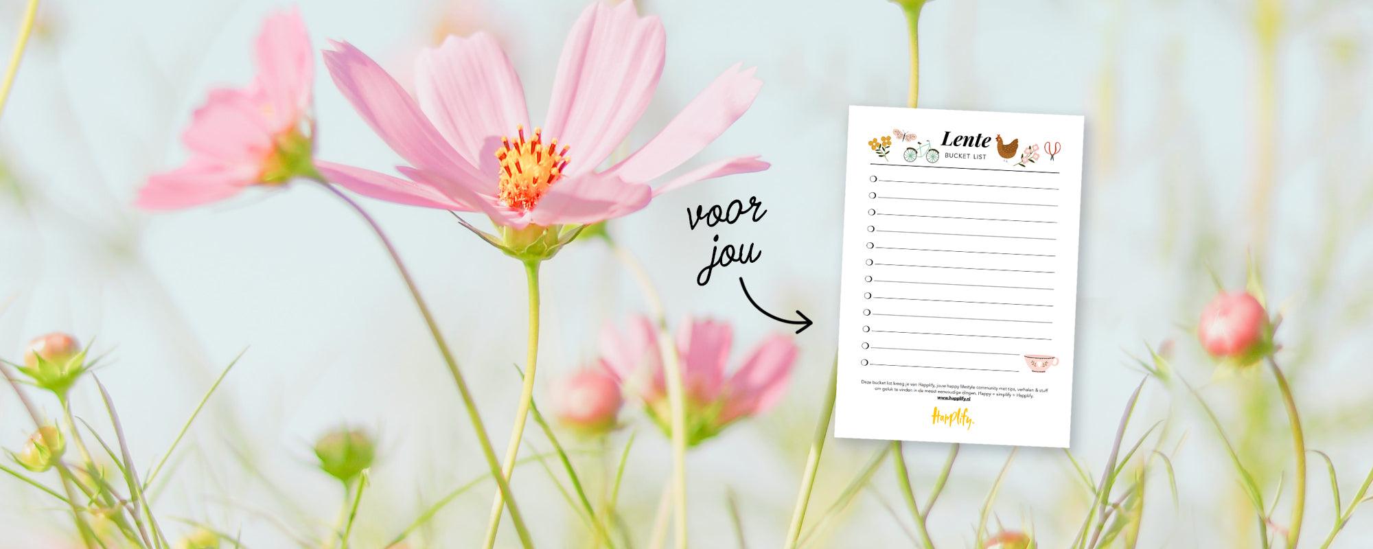 Lekker veel tips om de lente te vieren (+ Lente bucketlist PDF)