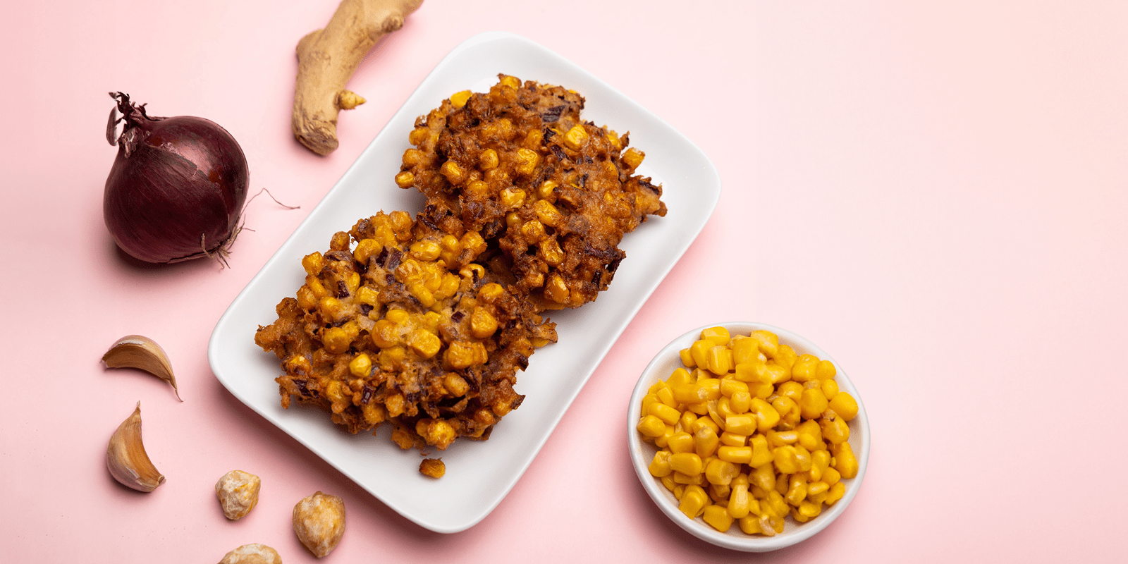 Frikadel Djagoeng: recept voor Indonesische Maïskoekjes van Just Gimme Fries