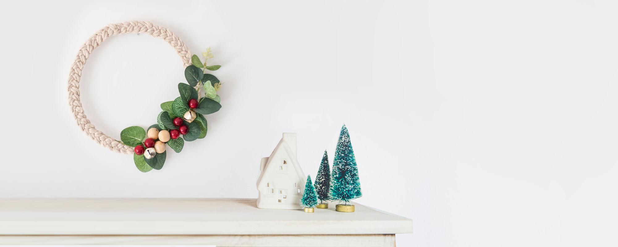 Happy DIY tutorial: kerstkrans in Scandinavische stijl - Happlify