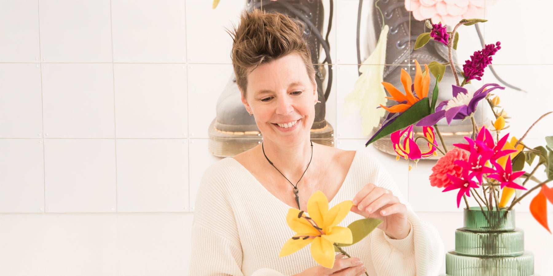 Webshop van de maand november: Viltbloemist - Happlify