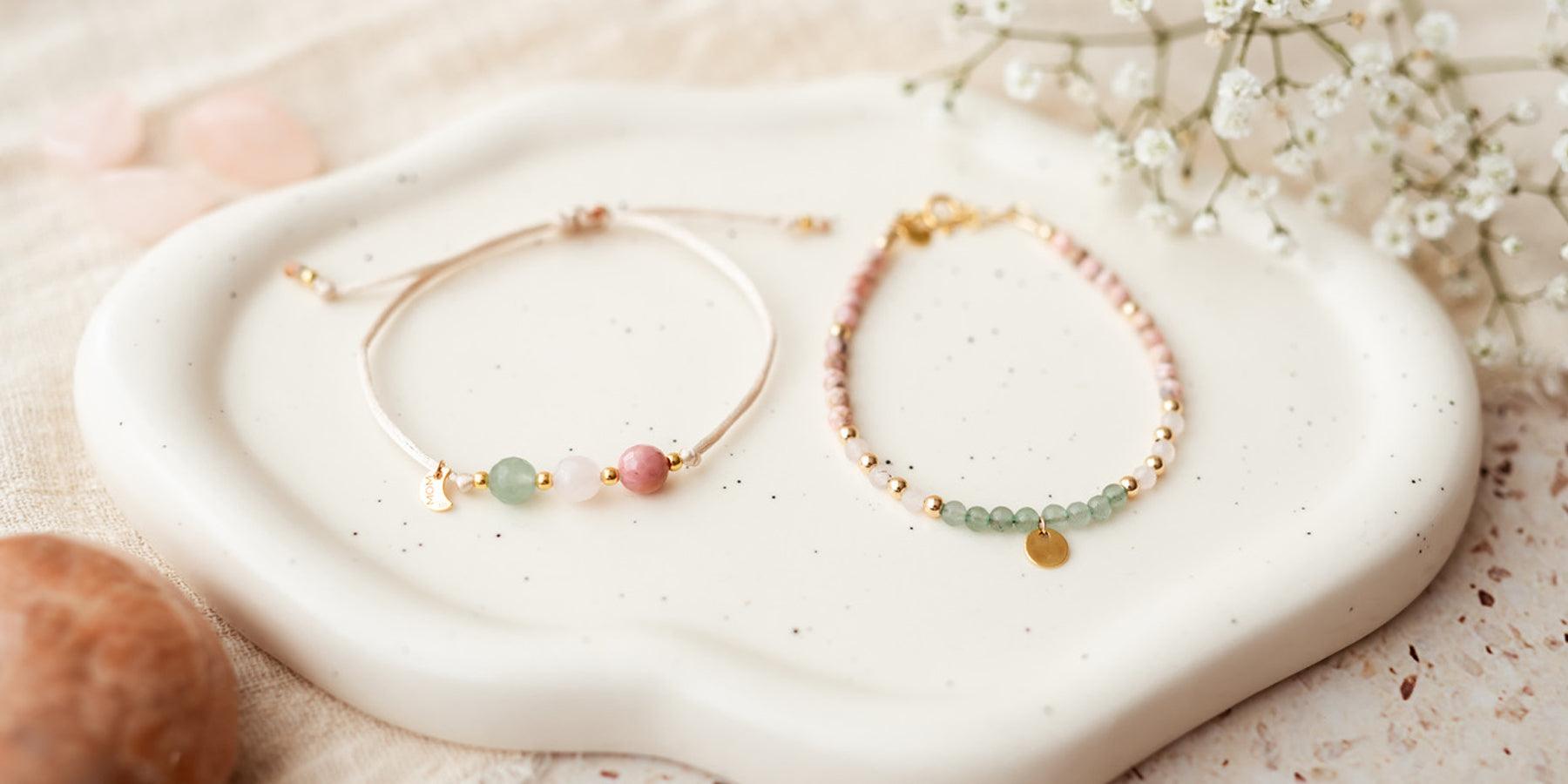 Win een prachtig Hartchakra armband setje van MOM Gemstone t.w.v. €54,90 - Happlify