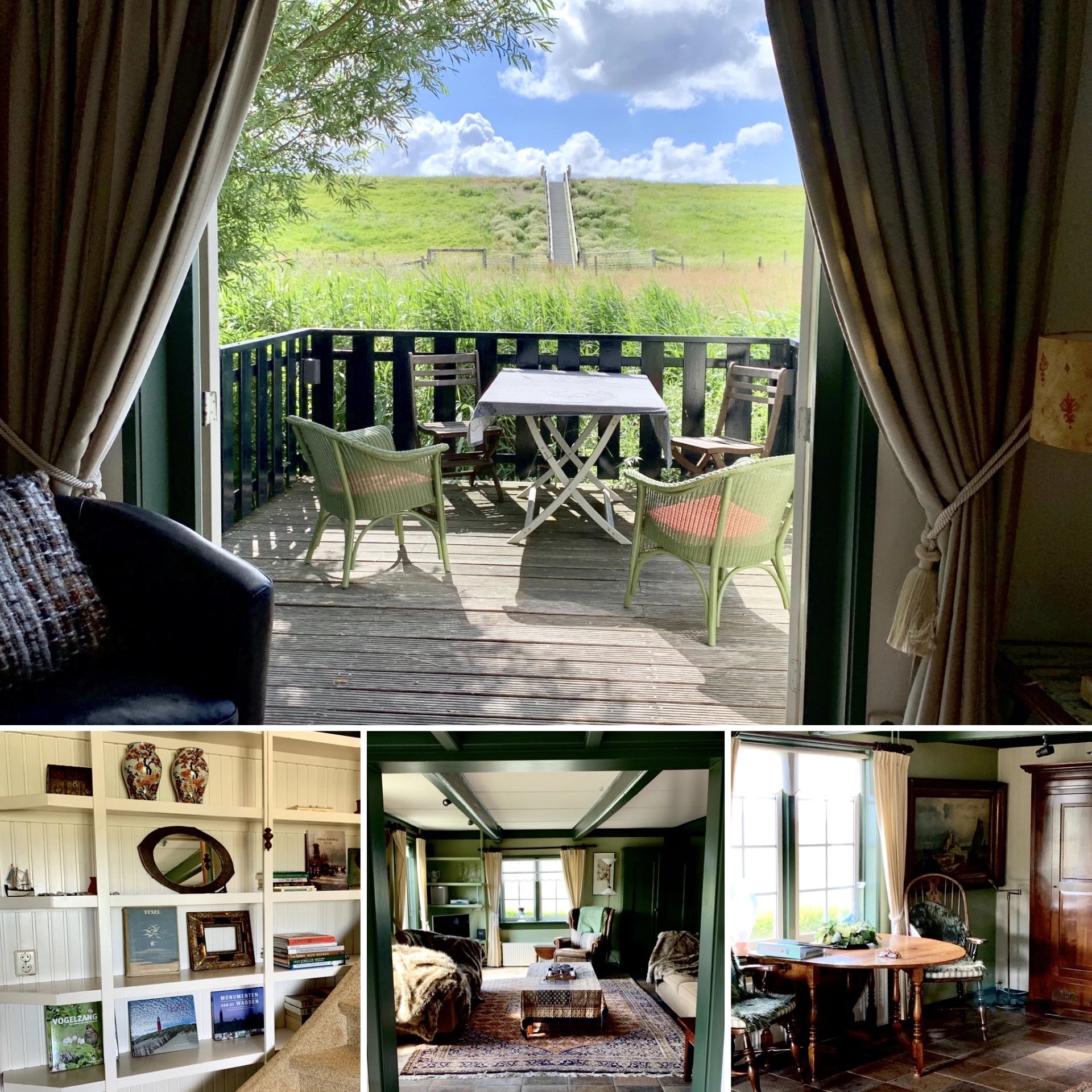 Vakantiehuis direct aan de Waddendijk op Texel | Happlify happy place & webshop gids