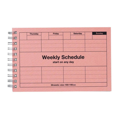 Weekplanner van Roppongi | categorie:boeken-invulboeken