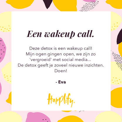 Digital Detox van Happlify | Happlify feel good webshop gids en blog