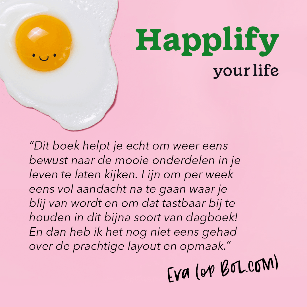 Happlify your life boek | Happlify feel good webshop gids en blog