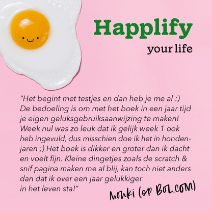 Happlify your life boek | Happlify feel good webshop gids en blog